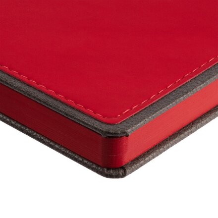 Ежедневник Frame, недатированный, красный с серым Ежедневник Frame, недатированный, красный с серым