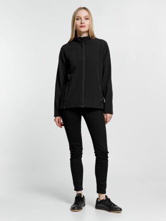 Куртка софтшелл женская Race Women черная Куртка софтшелл женская Race Women черная