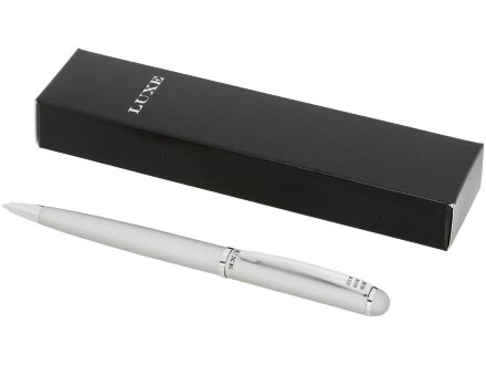 Ручка металлическая шариковая, серебристый Ручка металлическая шариковая, серебристый