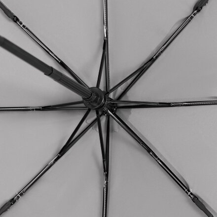 Зонт складной Hard Work с проявляющимся рисунком, серый Зонт складной Hard Work с проявляющимся рисунком, серый