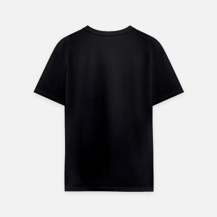 Футболка унисекс премиум AURA, 100% хлопок 200гр. черный, размер 3XL/4XL