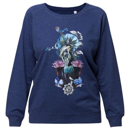 Толстовка Beauty Sleep, синий меланж Толстовка Beauty Sleep, синий меланж