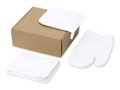 Подарочный набор с фартуком, прихваткой, белый Подарочный набор с фартуком, прихваткой, белый