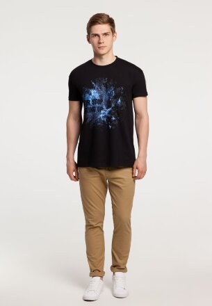 Футболка Look Up, черная Футболка Look Up, черная