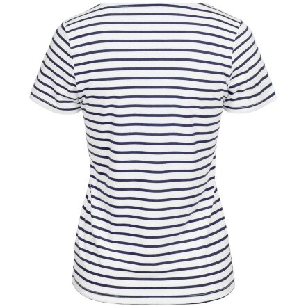 Футболка женская Grand Granat New, белая с синим Футболка женская Grand Granat New, белая с синим