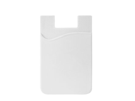 Картхолдер с креплением на телефон Gummy, белый Картхолдер с креплением на телефон Gummy, белый