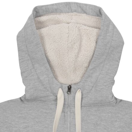 Толстовка на молнии Kulonga Sherpa, серый меланж Толстовка на молнии Kulonga Sherpa, серый меланж
