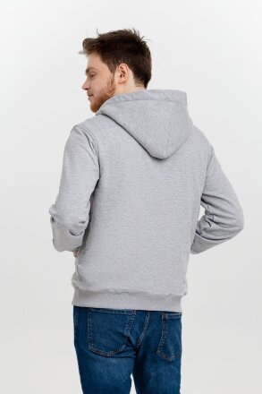 Толстовка на молнии Kulonga Sherpa, серый меланж Толстовка на молнии Kulonga Sherpa, серый меланж