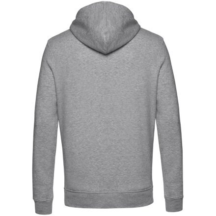 Толстовка на молнии с капюшоном унисекс BNC Inspire (Organic), серый меланж Толстовка на молнии с капюшоном унисекс BNC Inspire (Organic), серый меланж