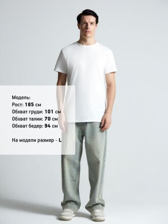 Футболка T-bolka 160 Original, белая (теплый оттенок) Футболка T-bolka 160 Original, белая (теплый оттенок)