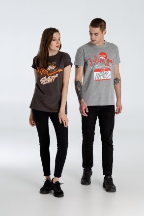 Футболка Hello! I Love You!, серый меланж Футболка Hello! I Love You!, серый меланж