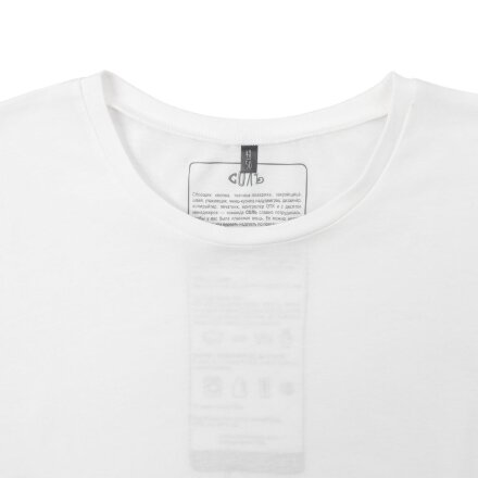 Футболка оверсайз «Чистая соль», молочно-белая Футболка оверсайз «Чистая соль», молочно-белая