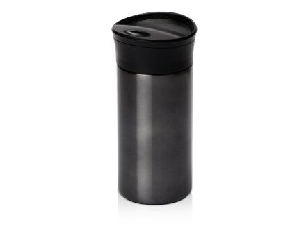 Вакуумная термокружка с кнопкой Upgrade, Waterline, тубус, матовая сталь Вакуумная термокружка с кнопкой Upgrade, Waterline, тубус, матовая сталь