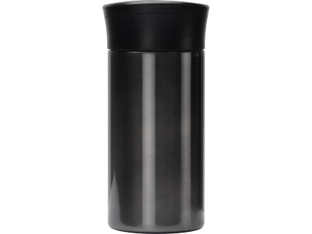 Вакуумная термокружка с кнопкой Upgrade, Waterline, тубус, матовая сталь Вакуумная термокружка с кнопкой Upgrade, Waterline, тубус, матовая сталь