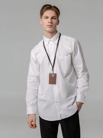 Лента для бейджа Leather Long Лента для бейджа Leather Long