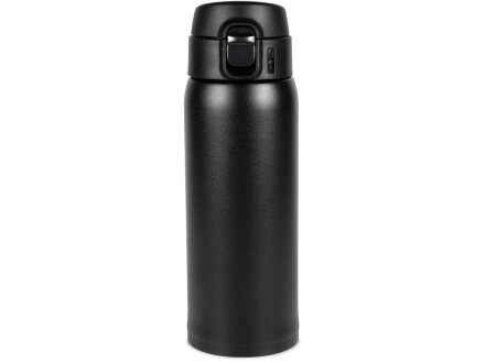 Термокружка Relaxika 701 (0,48 литра), черная (без лого)