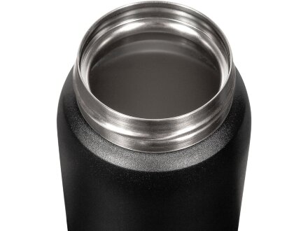 Термокружка Relaxika 701 (0,48 литра), черная (без лого)