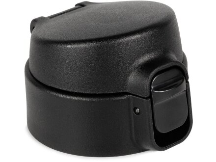 Термокружка Relaxika 701 (0,48 литра), черная (без лого)