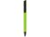 Ручка пластиковая soft-touch шариковая Taper, зеленое яблоко/черный Ручка пластиковая soft-touch шариковая Taper, зеленое яблоко/черный
