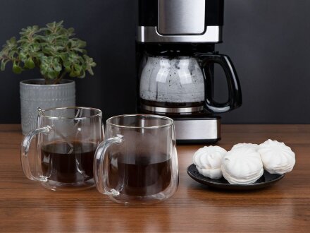 Чашка с двойными стенками Glass First Чашка с двойными стенками Glass First