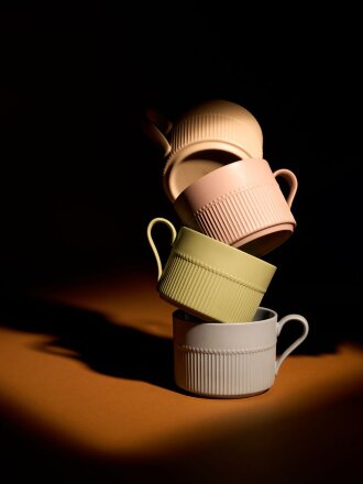 Чайная пара Pastello Moderno, зеленая Чайная пара Pastello Moderno, зеленая