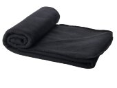 Плед Huggy в чехле 150 x 120 см - сплошной черный Плед Huggy в чехле 150 x 120 см - сплошной черный