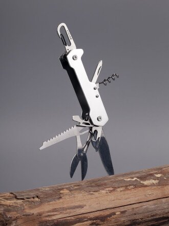 Туристический нож Liten Halp, серебристый Туристический нож Liten Halp, серебристый