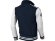 Толстовка Varsity, темно-синий/натуральный белый
