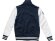 Толстовка Varsity, темно-синий/натуральный белый