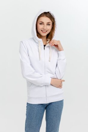 Толстовка на молнии Kulonga Sherpa, белая Толстовка на молнии Kulonga Sherpa, белая