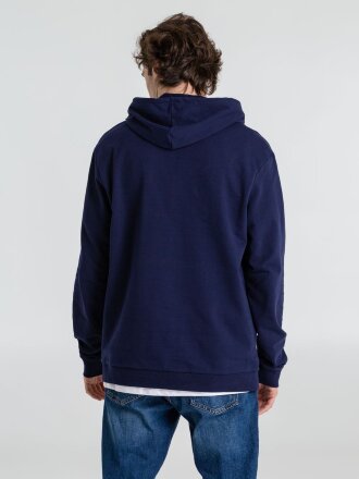 Толстовка с капюшоном унисекс Hoodie, темно-синяя Толстовка с капюшоном унисекс Hoodie, темно-синяя