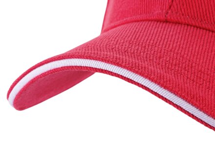 Бейсболка Cancun, красный/белый