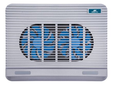 Охлаждающая подставка 5555 для ноутбуков до 15,6, серебристый