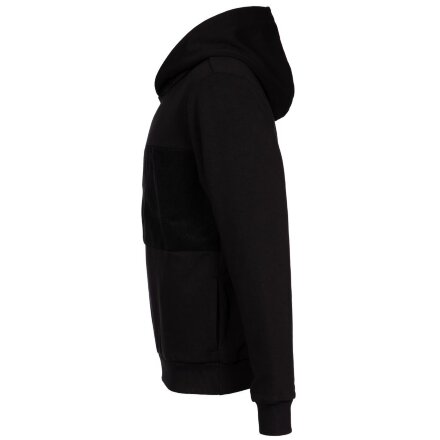 Худи унисекс Patch Catcher со вставкой из липучки, черное Худи унисекс Patch Catcher со вставкой из липучки, черное