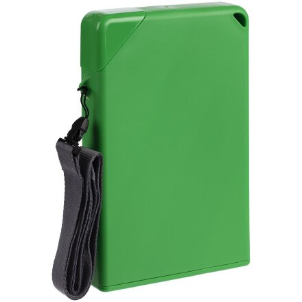 Плоская бутылка для воды Flacon, зеленая Плоская бутылка для воды Flacon, зеленая