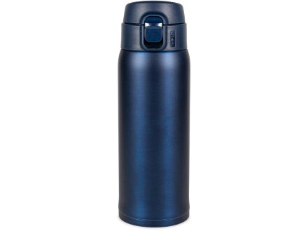 Термокружка Relaxika 701 (0,48 литра), синяя (без лого)