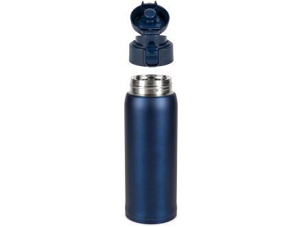 Термокружка Relaxika 701 (0,48 литра), синяя (без лого)