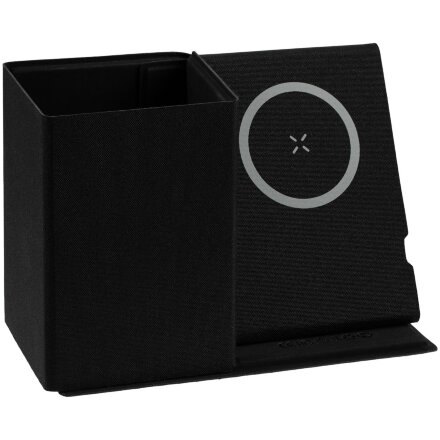 Настольный органайзер Midstream с зарядкой и стаканчиком для ручек Настольный органайзер Midstream с зарядкой и стаканчиком для ручек