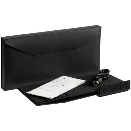 Настольный органайзер Midstream с зарядкой и стаканчиком для ручек Настольный органайзер Midstream с зарядкой и стаканчиком для ручек