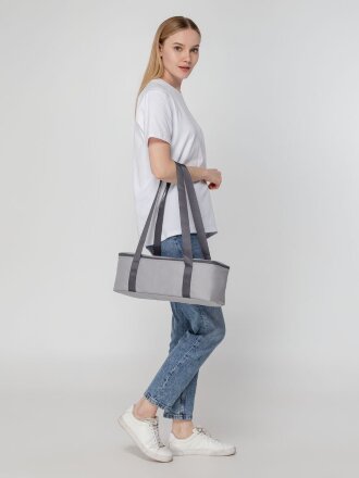 Термосумка Bodega, серая Термосумка Bodega, серая