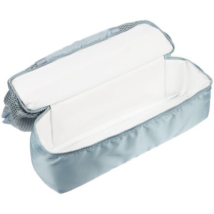 Шопер с термоотделением Verkko, серо-голубой Шопер с термоотделением Verkko, серо-голубой