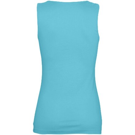 Майка женская Jane 150, бирюзовая Майка женская Jane 150, бирюзовая