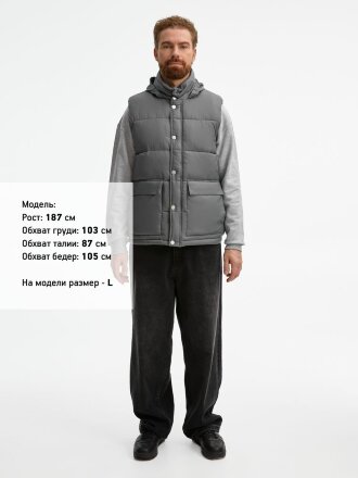 Жилет Ben Mac, серый