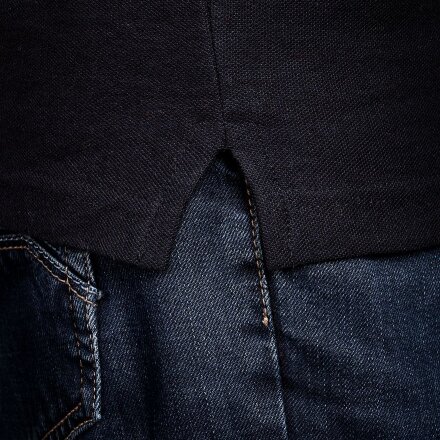 Рубашка поло Virma Stripes, черная Рубашка поло Virma Stripes, черная