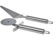 Tagly, набор для пиццы из 2 предметов, серебристый Tagly, набор для пиццы из 2 предметов, серебристый