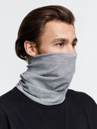 Многофункциональная бандана Dekko, серый меланж Многофункциональная бандана Dekko, серый меланж