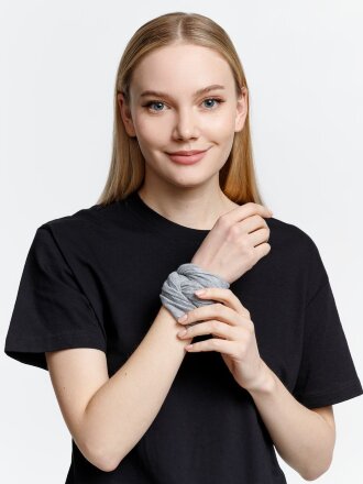 Многофункциональная бандана Dekko, серый меланж Многофункциональная бандана Dekko, серый меланж