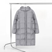 Пуховик унисекс Kapsula, серый Пуховик унисекс Kapsula, серый