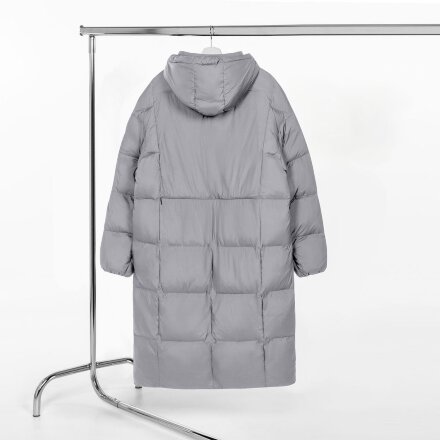 Пуховик унисекс Kapsula, серый Пуховик унисекс Kapsula, серый