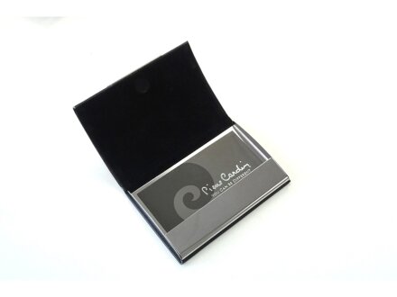 Визитница Pierre Cardin, чёрный/серебристый Визитница Pierre Cardin, чёрный/серебристый